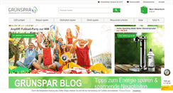 Desktop Screenshot of gruenspar.at