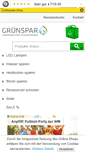 Mobile Screenshot of gruenspar.at